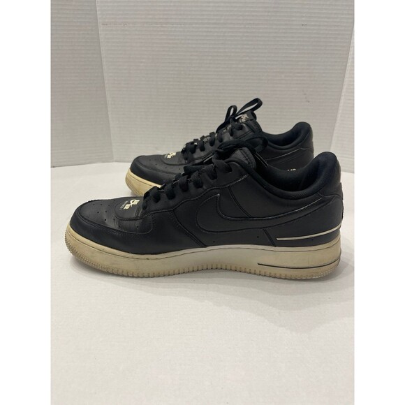 Nike Air Force 1 Double Air Low Black White CJ1379-001 Men\'s Size 11